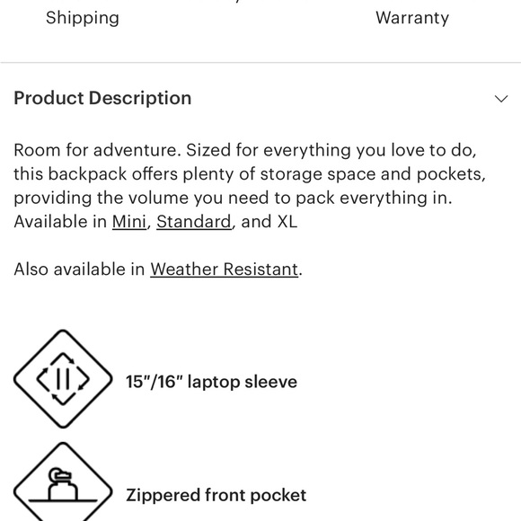 Herschel Supply Company Pink Backpack - Picture 2 of 9